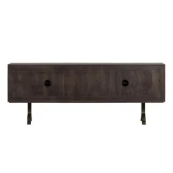 Dressoirs<WOOOD Dressoir Draw Bruin - 180x70x40 cm