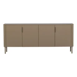 Dressoirs<WOOOD Dressoir Gunnar Mud - 201x85x44 cm