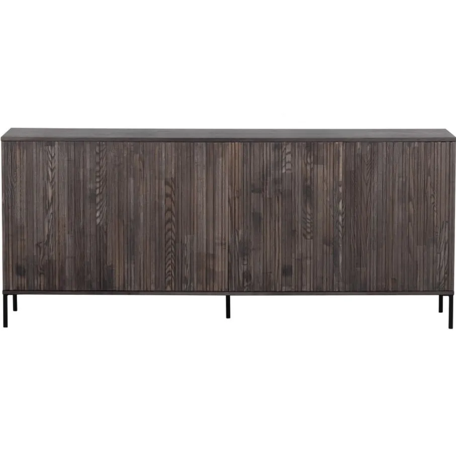 Dressoirs<WOOOD Dressoir New Gravure Bruin - 200x85x46 cm