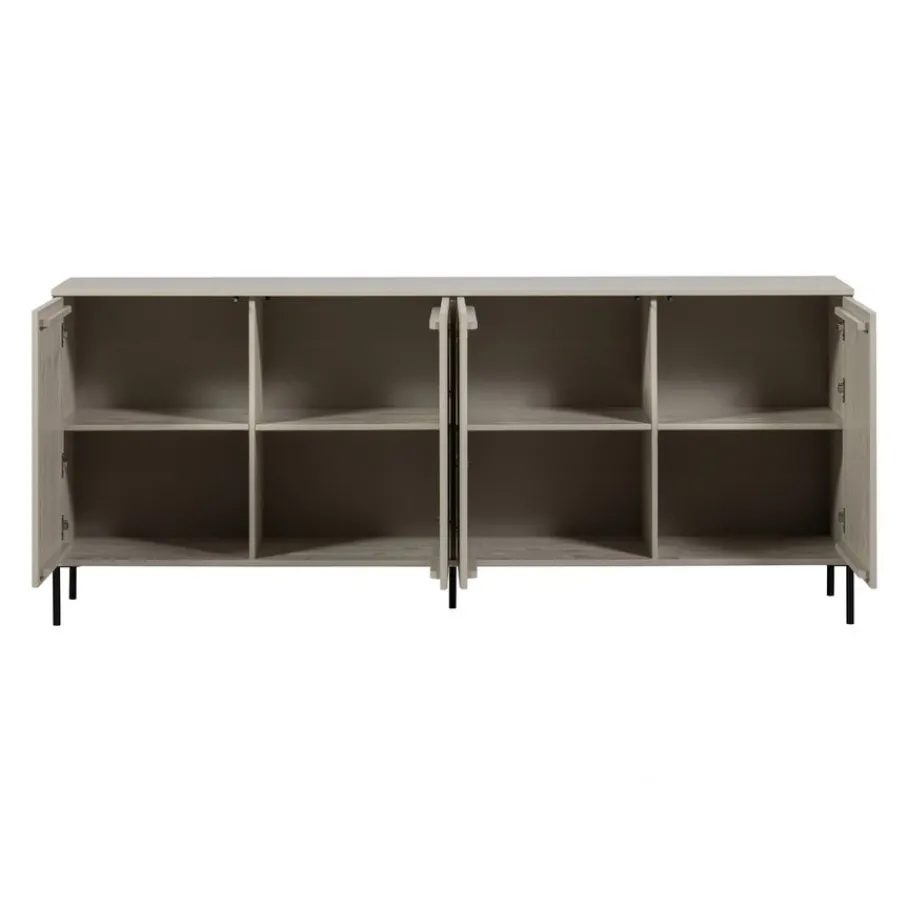 Dressoirs<WOOOD Dressoir New Gravure Dust - 200x85x44 cm
