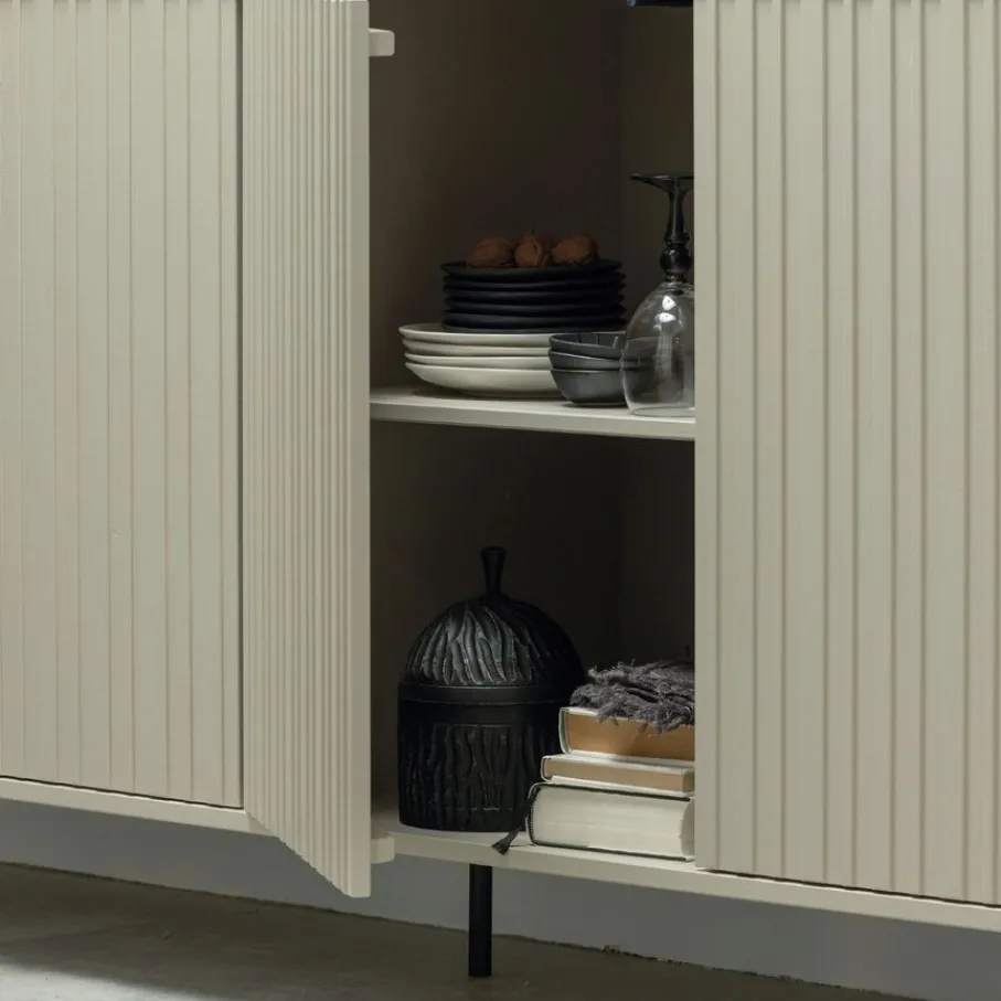 Dressoirs<WOOOD Dressoir New Gravure Dust - 200x85x44 cm