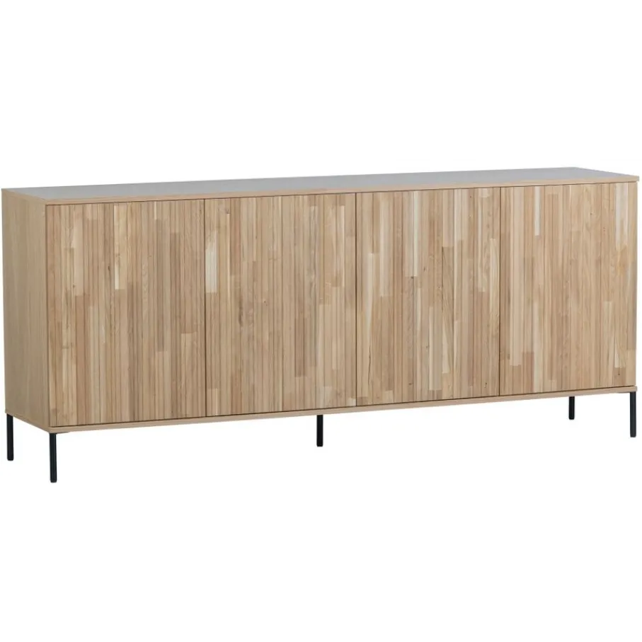 Dressoirs<WOOOD Dressoir New Gravure Naturel - 200x85x46 cm