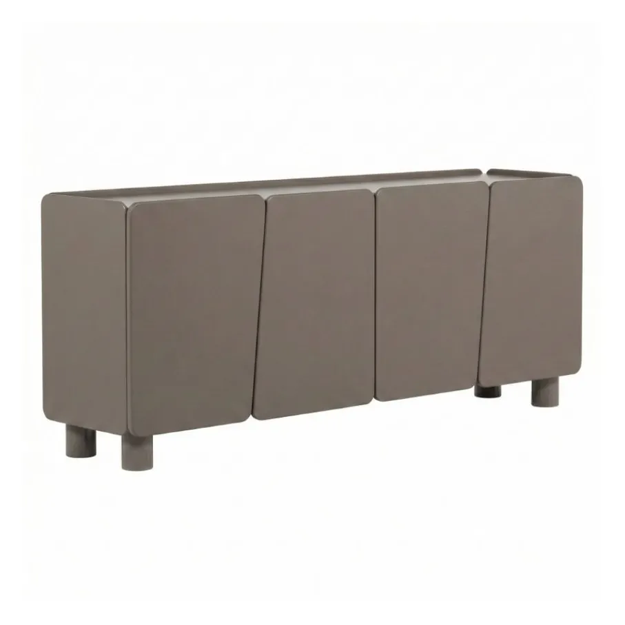 Dressoirs<WOOOD Dressoir Root Truffel Bruin - 200x85x45 cm