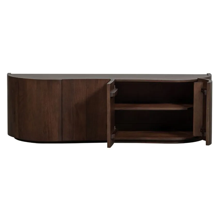 Dressoirs<WOOOD Dressoir Sense Bruin - 160x50x46 cm