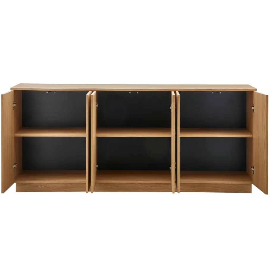 Dressoirs<WOOOD Dressoir Zuma Naturel - 200x85x45 cm