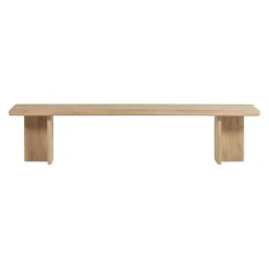 Eetkamerbanken<WOOOD Eetkamerbank Ato Naturel - 180x45 cm