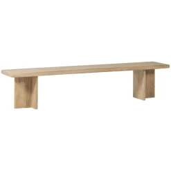 Eetkamerbanken<WOOOD Eetkamerbank Ato Naturel - 220x45 cm