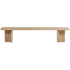 Eetkamerbanken<WOOOD Eetkamerbank Ato Naturel - 220x45 cm