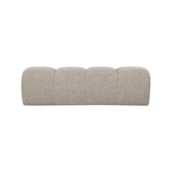 Eetkamerbanken<WOOOD Eetkamerbank Mojo Beige - 164x45 cm