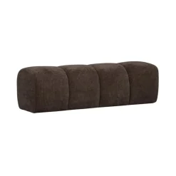 Eetkamerbanken<WOOOD Eetkamerbank Mojo Bruin - 164x45 cm