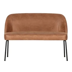 Eetkamerbanken<WOOOD Eetkamerbank Vogue Cognac - 120 cm