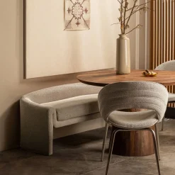 Eetkamerbanken<WOOOD Eetkamerbank Zone Beige - 160 cm