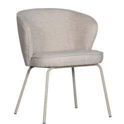 Eetkamerstoelen<WOOOD Eetkamerstoel Admit Beige