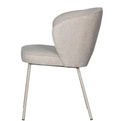 Eetkamerstoelen<WOOOD Eetkamerstoel Admit Beige