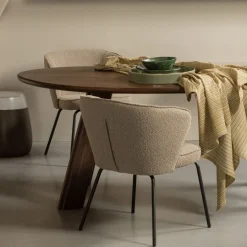 Eetkamerstoelen<WOOOD Eetkamerstoel Admit Naturel