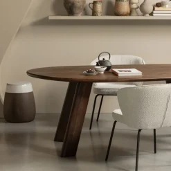 Eetkamerstoelen<WOOOD Eetkamerstoel Admit Wit