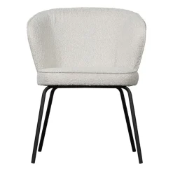 Eetkamerstoelen<WOOOD Eetkamerstoel Admit Wit