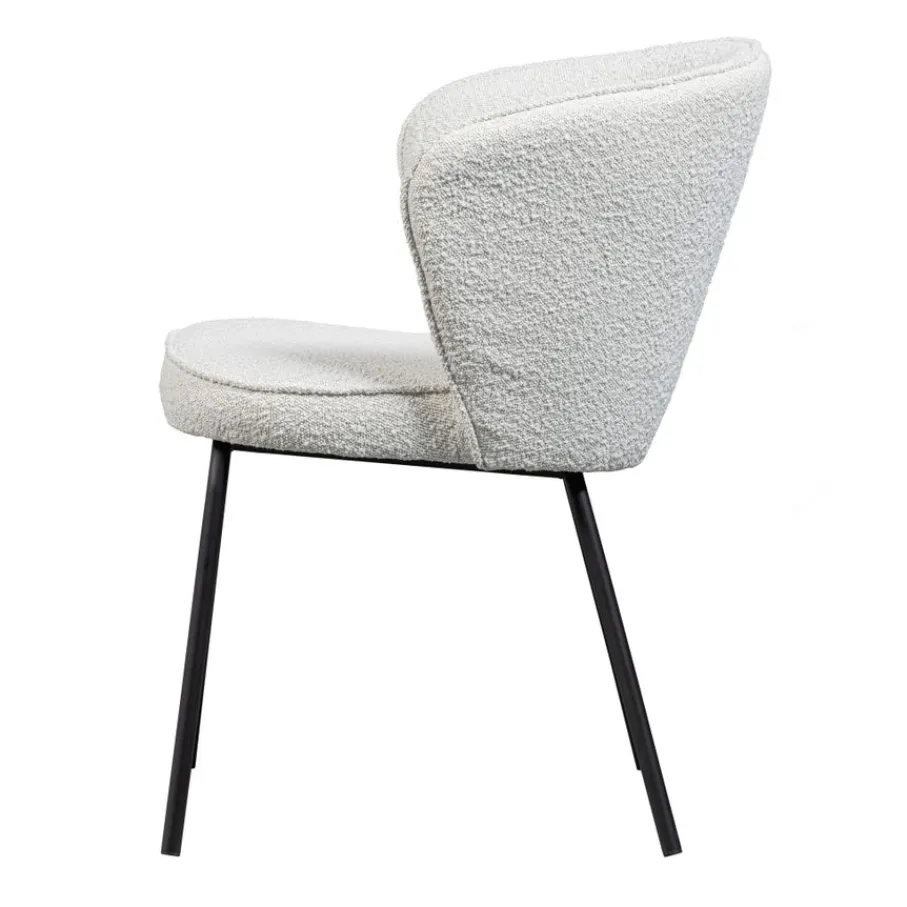 Eetkamerstoelen<WOOOD Eetkamerstoel Admit Wit