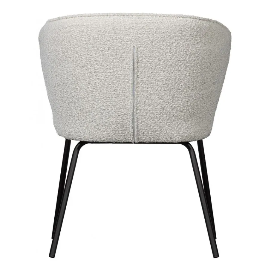Eetkamerstoelen<WOOOD Eetkamerstoel Admit Wit