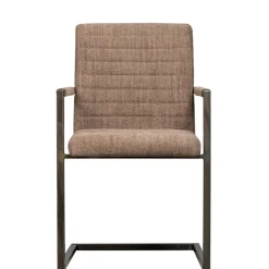Eetkamerstoelen<WOOOD Eetkamerstoel Bas Bruin