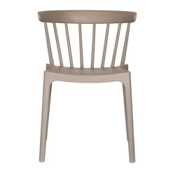 Eetkamerstoelen<WOOOD Eetkamerstoel Bliss Taupe
