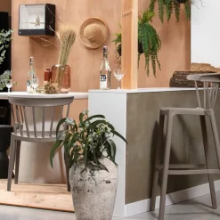 Eetkamerstoelen<WOOOD Eetkamerstoel Bliss Taupe
