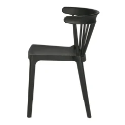 Eetkamerstoelen<WOOOD Eetkamerstoel Bliss Zwart