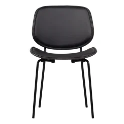 Eetkamerstoelen<WOOOD Eetkamerstoel Close Zwart