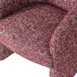 Eetkamerstoelen<WOOOD Eetkamerstoel Cordo Bordeauxrood