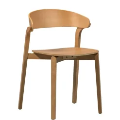 Eetkamerstoelen<WOOOD Eetkamerstoel Cras Naturel