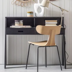 Eetkamerstoelen<WOOOD Eetkamerstoel Form Naturel