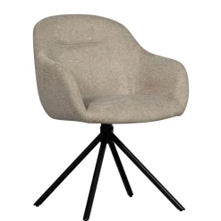 Eetkamerstoelen<WOOOD Eetkamerstoel Grant-Jaki Zand