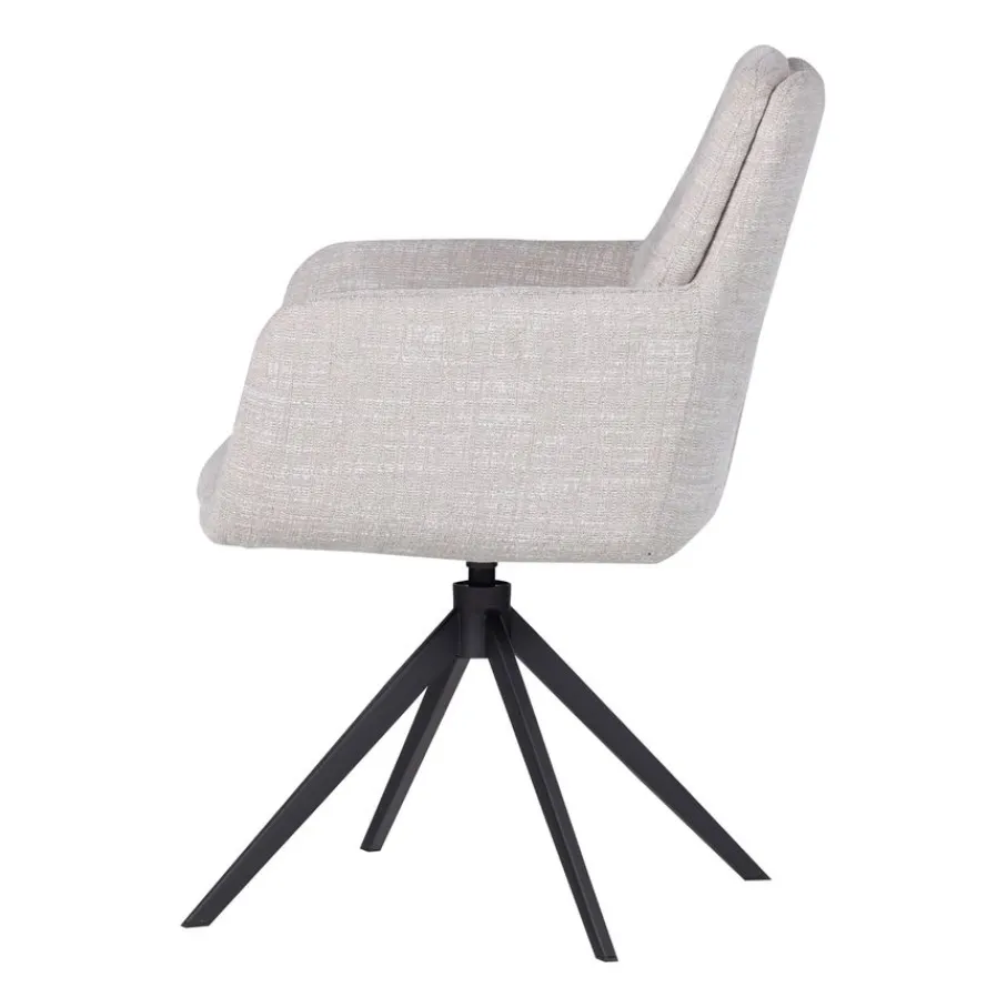 Eetkamerstoelen<WOOOD Eetkamerstoel Grant Naturel