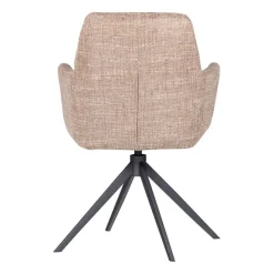 Eetkamerstoelen<WOOOD Eetkamerstoel Grant Zand