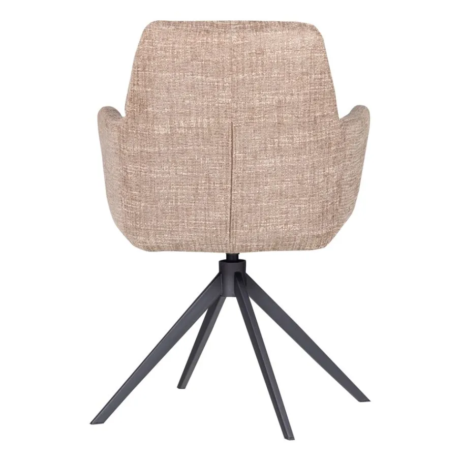 Eetkamerstoelen<WOOOD Eetkamerstoel Grant Zand