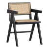 Eetkamerstoelen<WOOOD Eetkamerstoel Gunn Zwart
