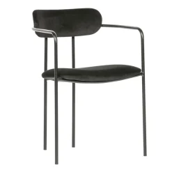 Eetkamerstoelen<WOOOD Eetkamerstoel Ivy Zwart