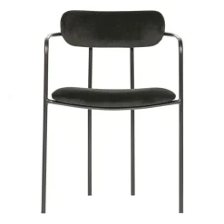 Eetkamerstoelen<WOOOD Eetkamerstoel Ivy Zwart