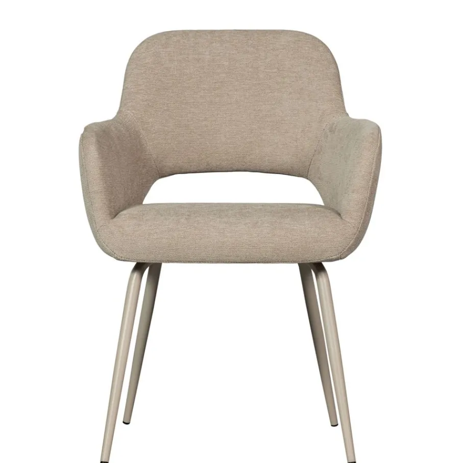 Eetkamerstoelen<WOOOD Eetkamerstoel Jenny Beige