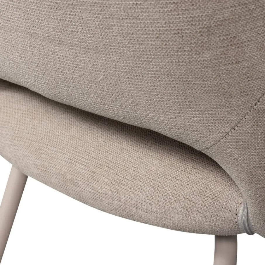 Eetkamerstoelen<WOOOD Eetkamerstoel Jenny Beige