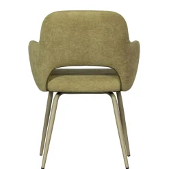 Eetkamerstoelen<WOOOD Eetkamerstoel Jenny Groen