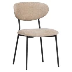 Eetkamerstoelen<WOOOD Eetkamerstoel Kjeld Beige