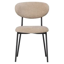 Eetkamerstoelen<WOOOD Eetkamerstoel Kjeld Beige