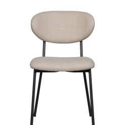 Eetkamerstoelen<WOOOD Eetkamerstoel Kjeld Beige