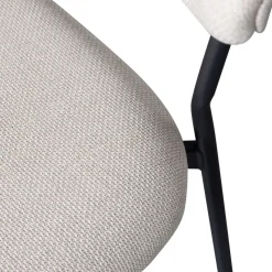 Eetkamerstoelen<WOOOD Eetkamerstoel Kjeld Beige