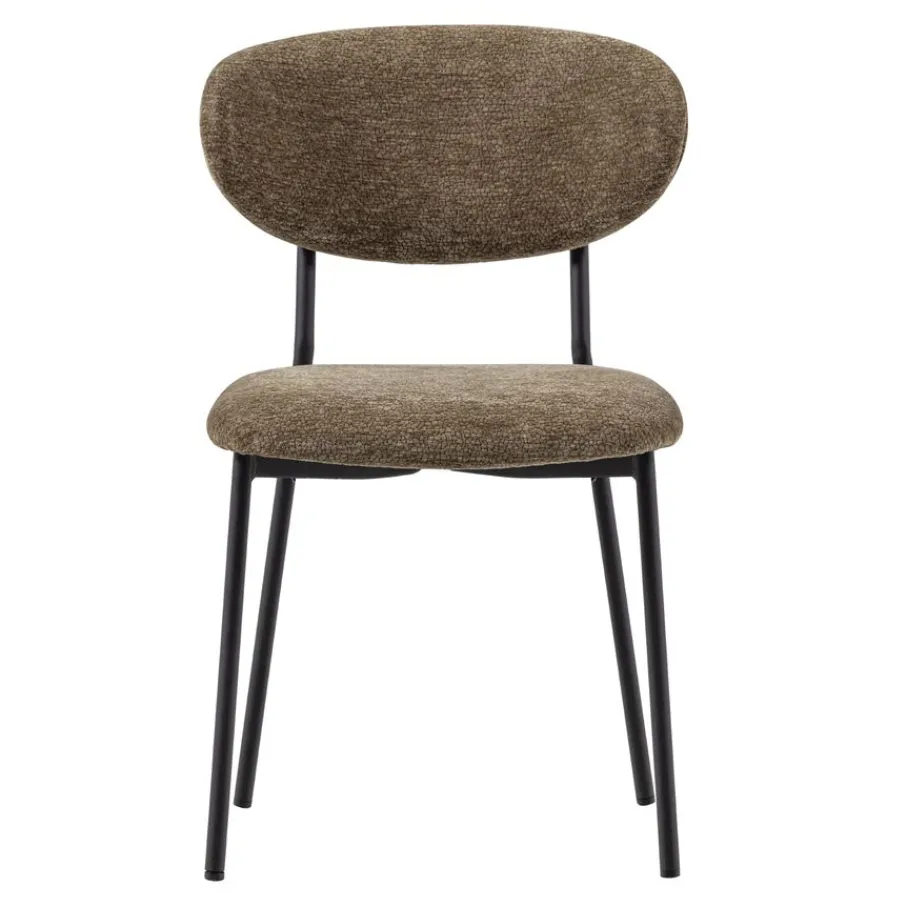 Eetkamerstoelen<WOOOD Eetkamerstoel Kjeld Groen