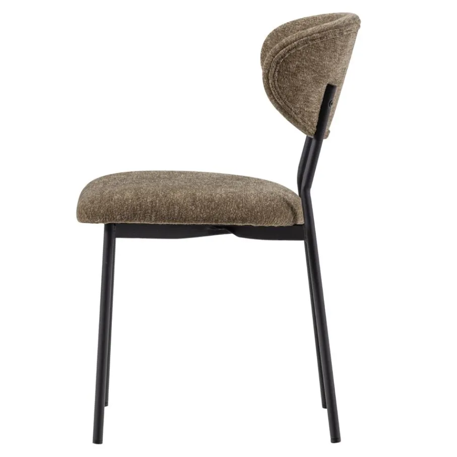Eetkamerstoelen<WOOOD Eetkamerstoel Kjeld Groen