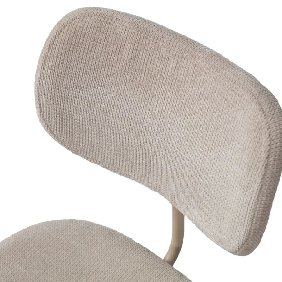 Eetkamerstoelen<WOOOD Eetkamerstoel Link Zand