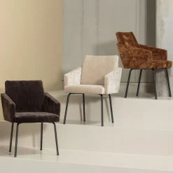 Eetkamerstoelen<WOOOD Eetkamerstoel Mount Zand