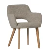 Eetkamerstoelen<WOOOD Eetkamerstoel Murat Beige